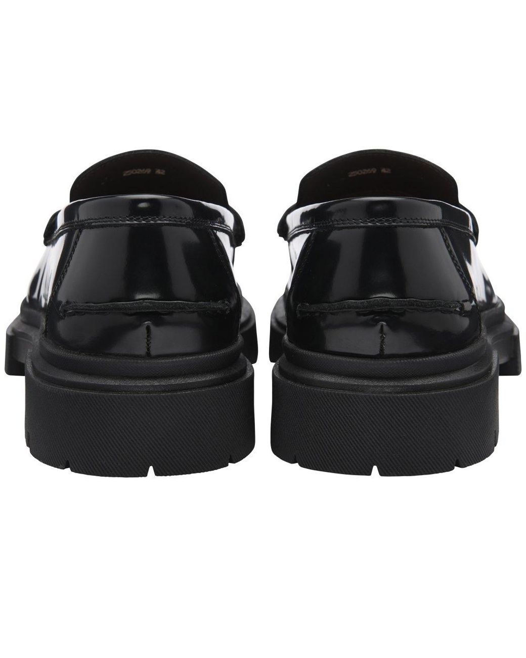 Frank Wright Black Cook Loafers for men