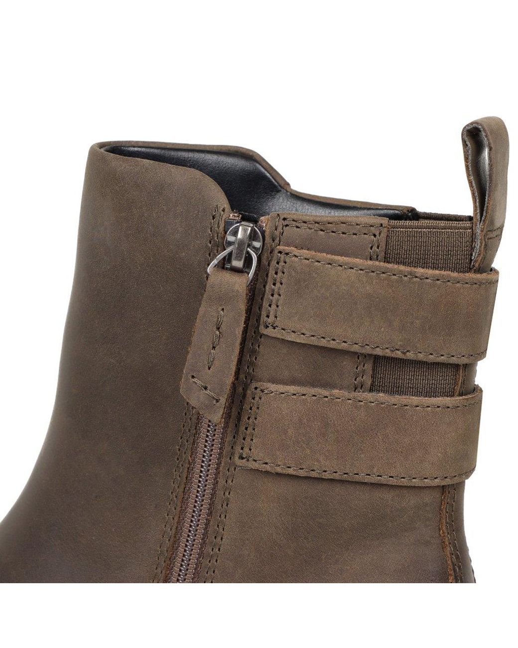 Clarks Brown Orinoco2 Bay Ankle Boots Colour: Mole Lea