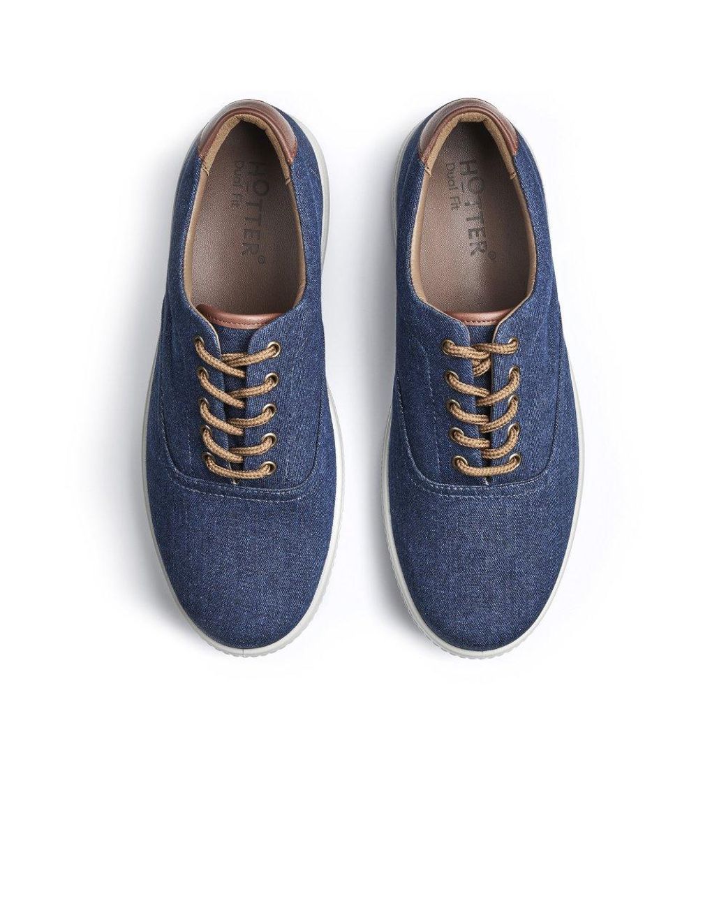 Hotter Blue Rowan Trainers for men