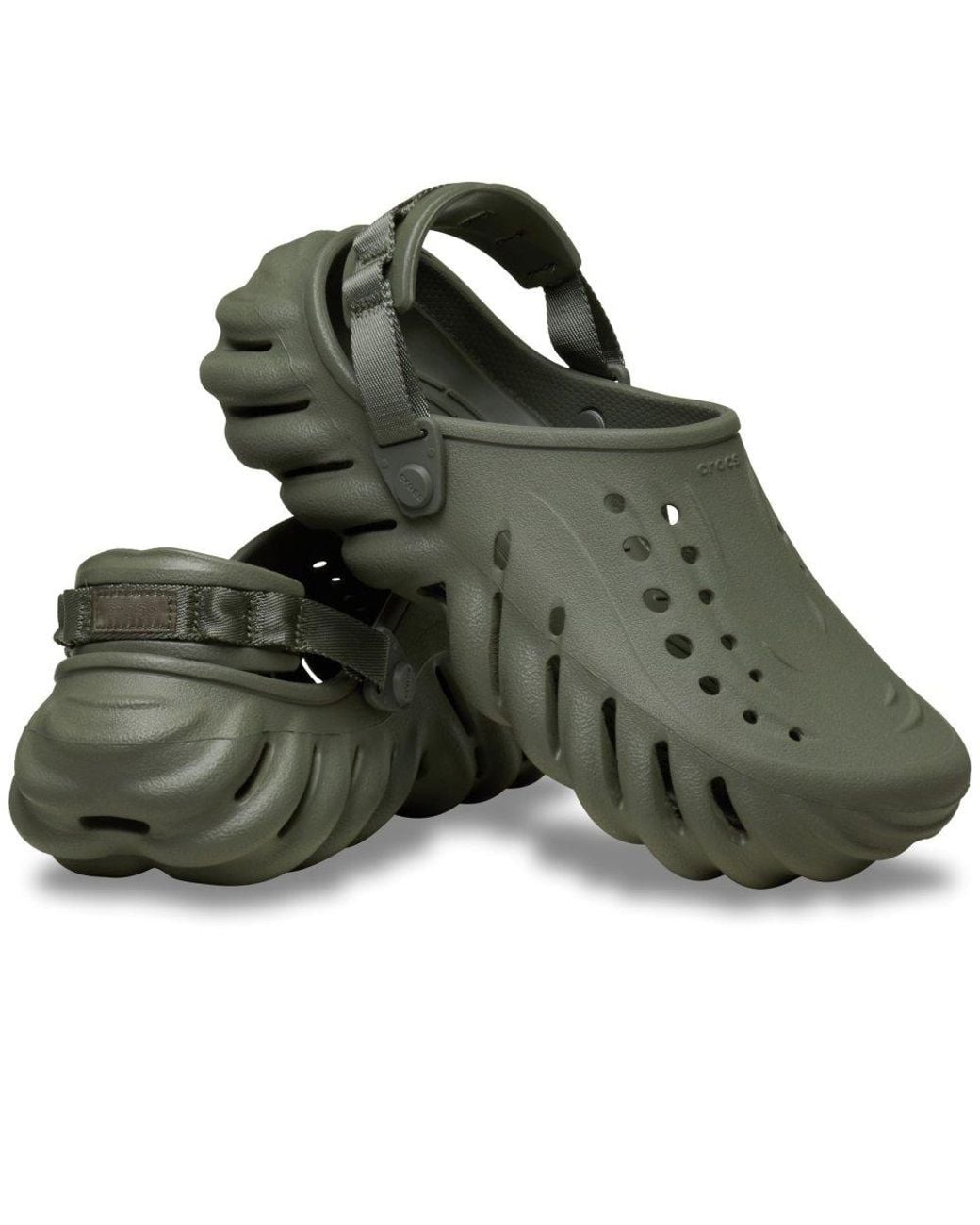 CROCSTM Green Echo Clogs for men