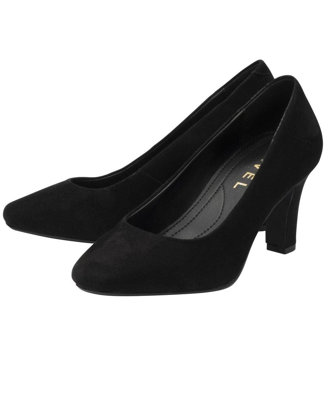 Ravel Black Barnton Court Shoes