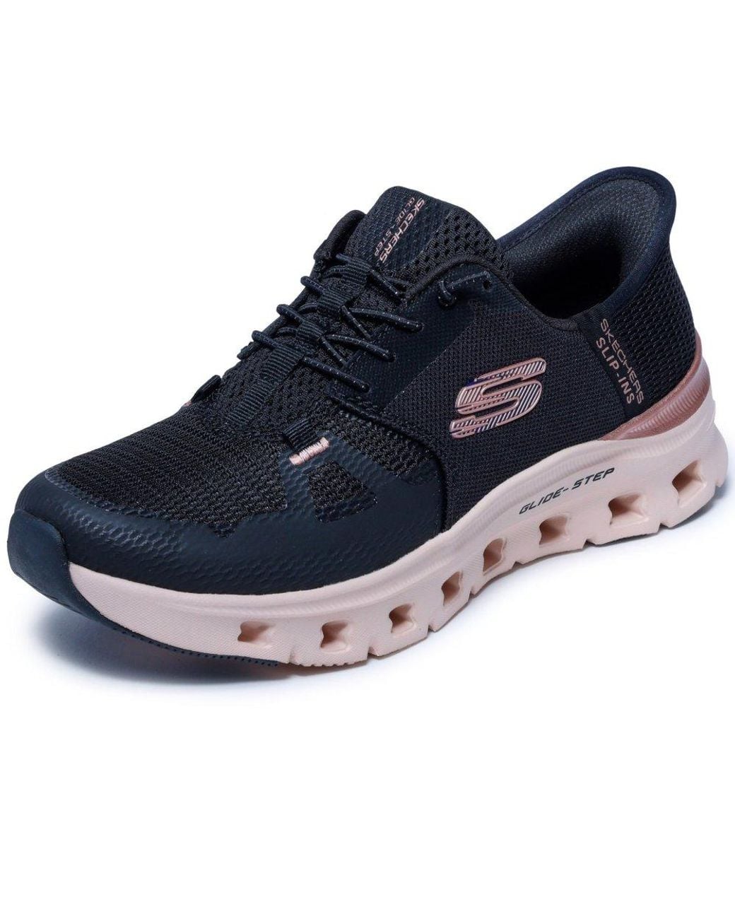Skechers Black Glide-Step Pro Radiant Stride Trainers