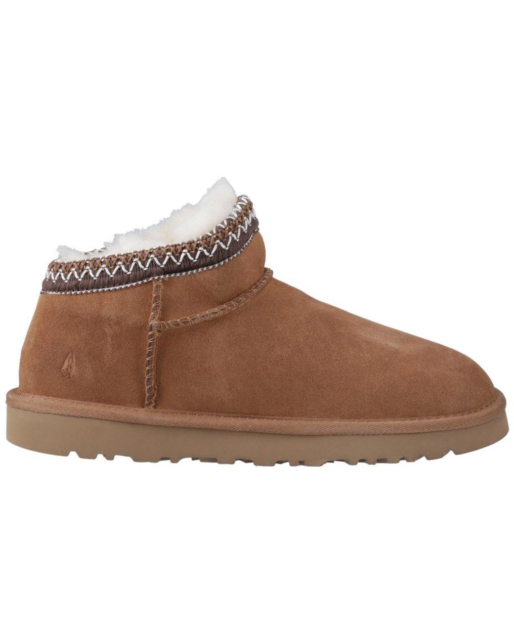 Hush Puppies Brown Sloane Bootie Slippers