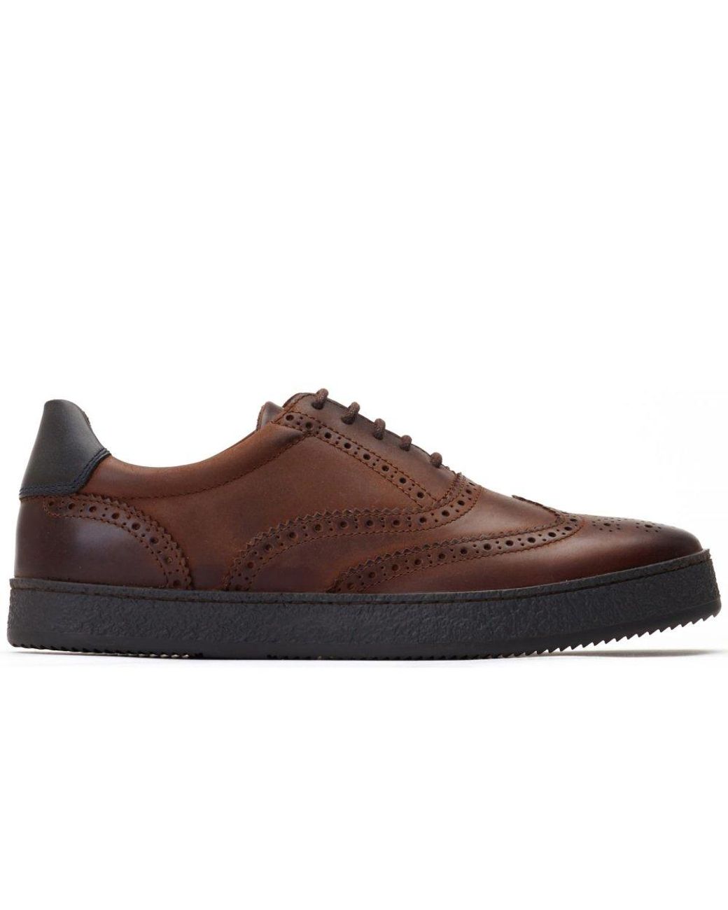 Base London Brown Christo Trainers for men
