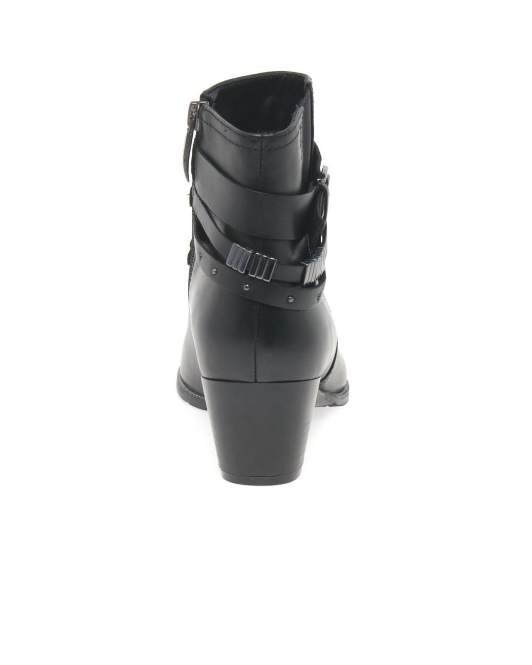 Regarde Le Ciel Black Isabel Ankle Boots