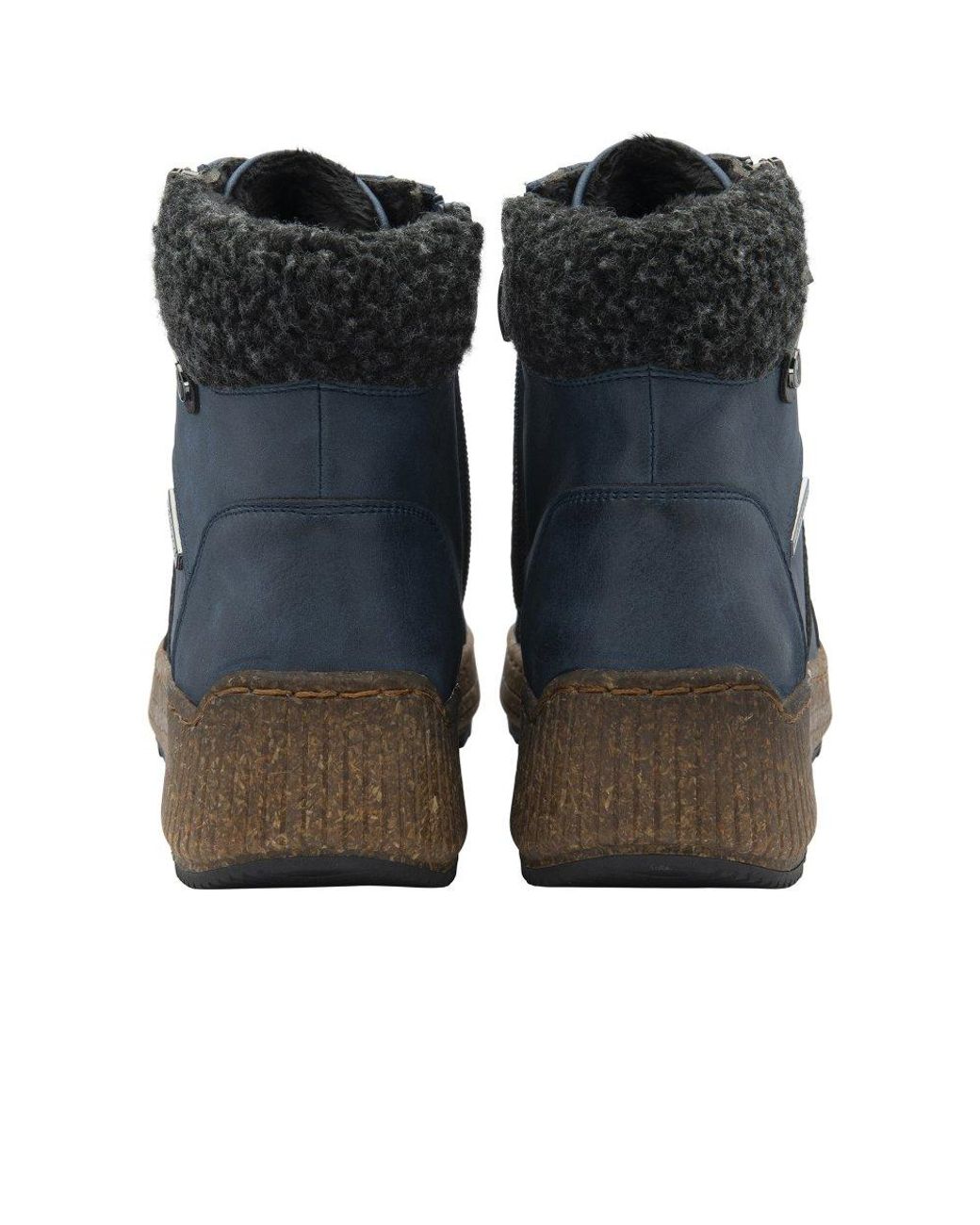 Lotus Blue Penrithe Ankle Boots