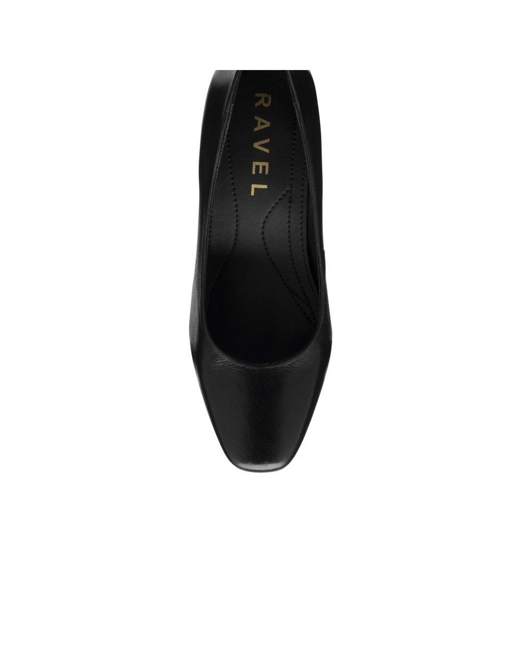 Ravel Black Barnton Court Shoes