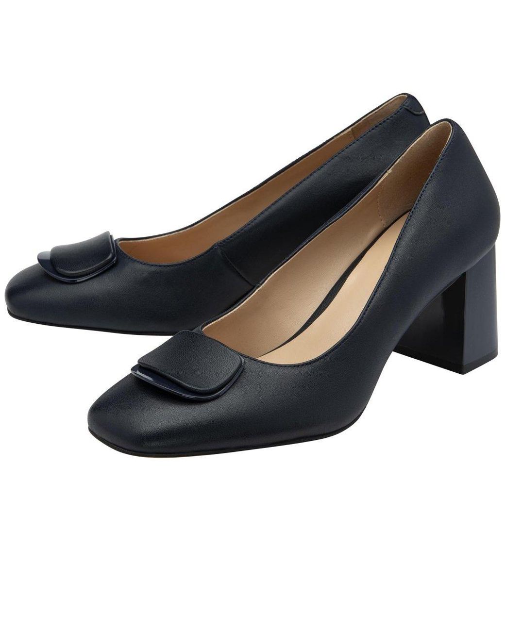 Lotus Blue Allegra Court Shoes