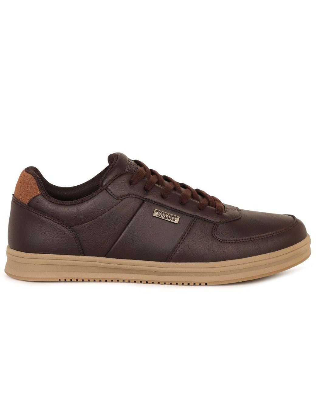 Skechers Brown Palmiro Monty Waterproof Trainers for men
