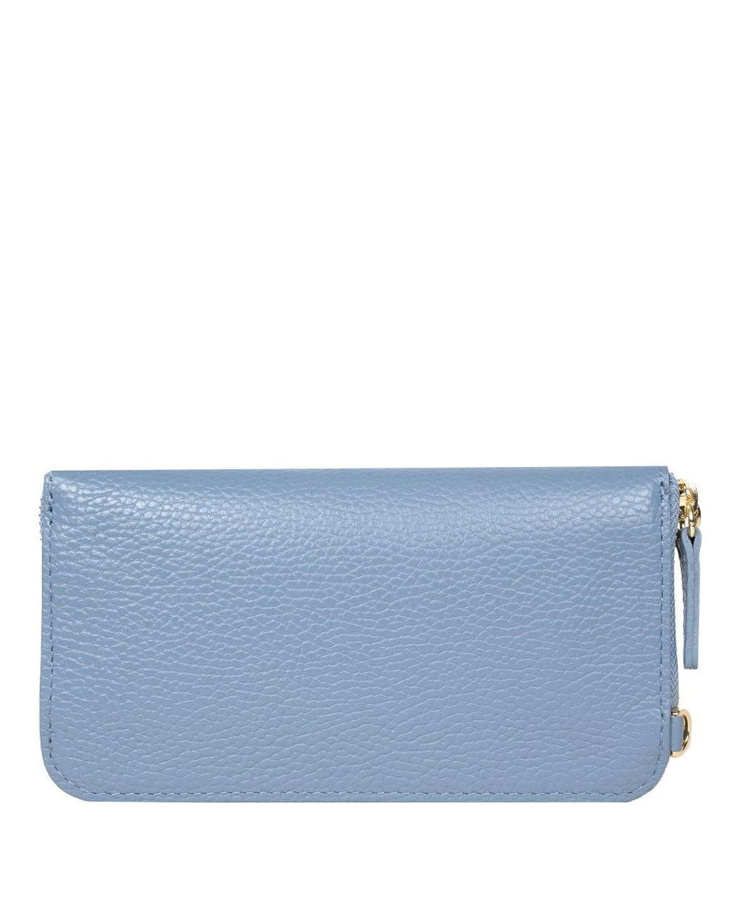 Elie Beaumont Blue Phone Bag