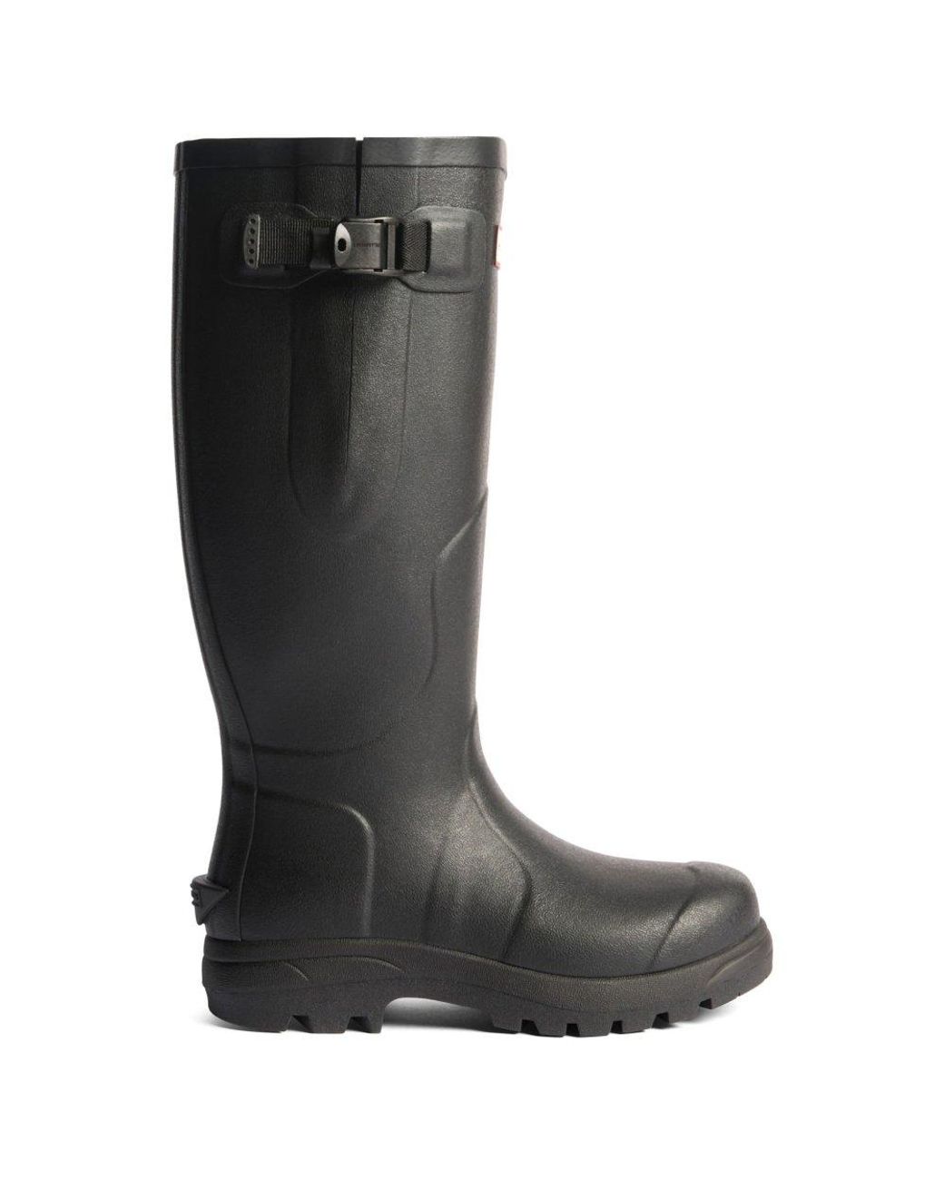 Hunter Black Balmoral Mk Ii Buckle Wellingtons for men