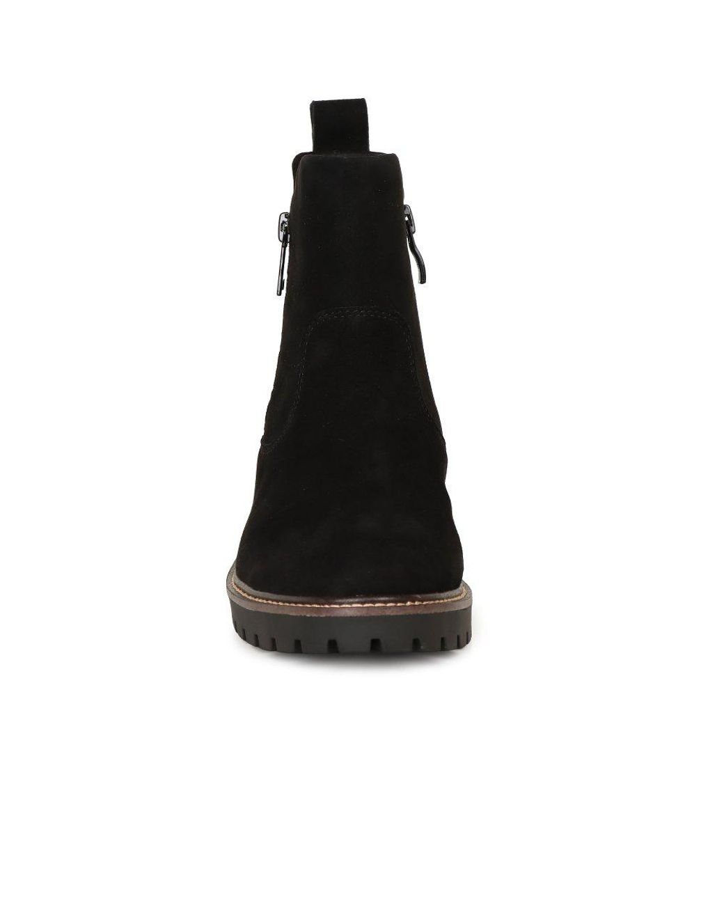 Caprice Black Darcy Ankle Boots