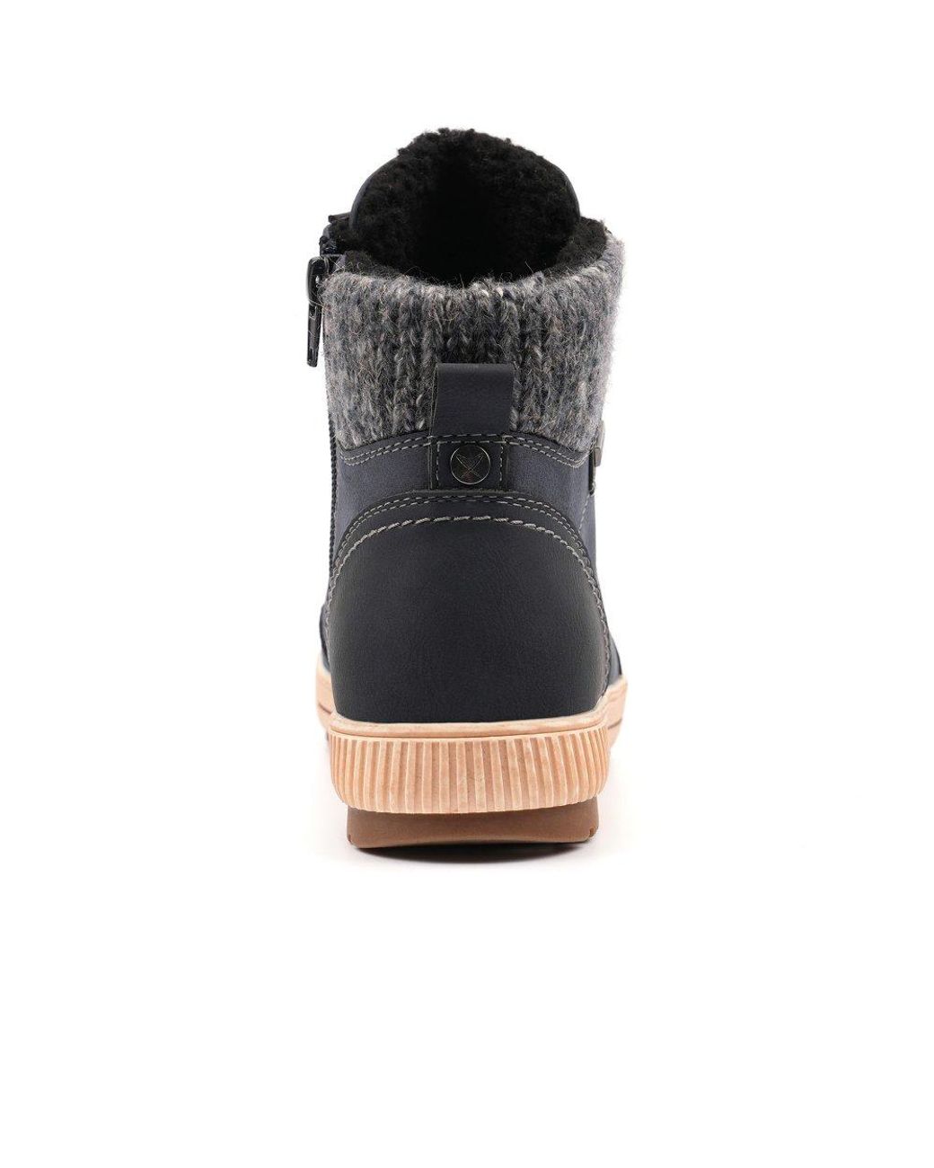 Lunar Blue Finley Ankle Boots