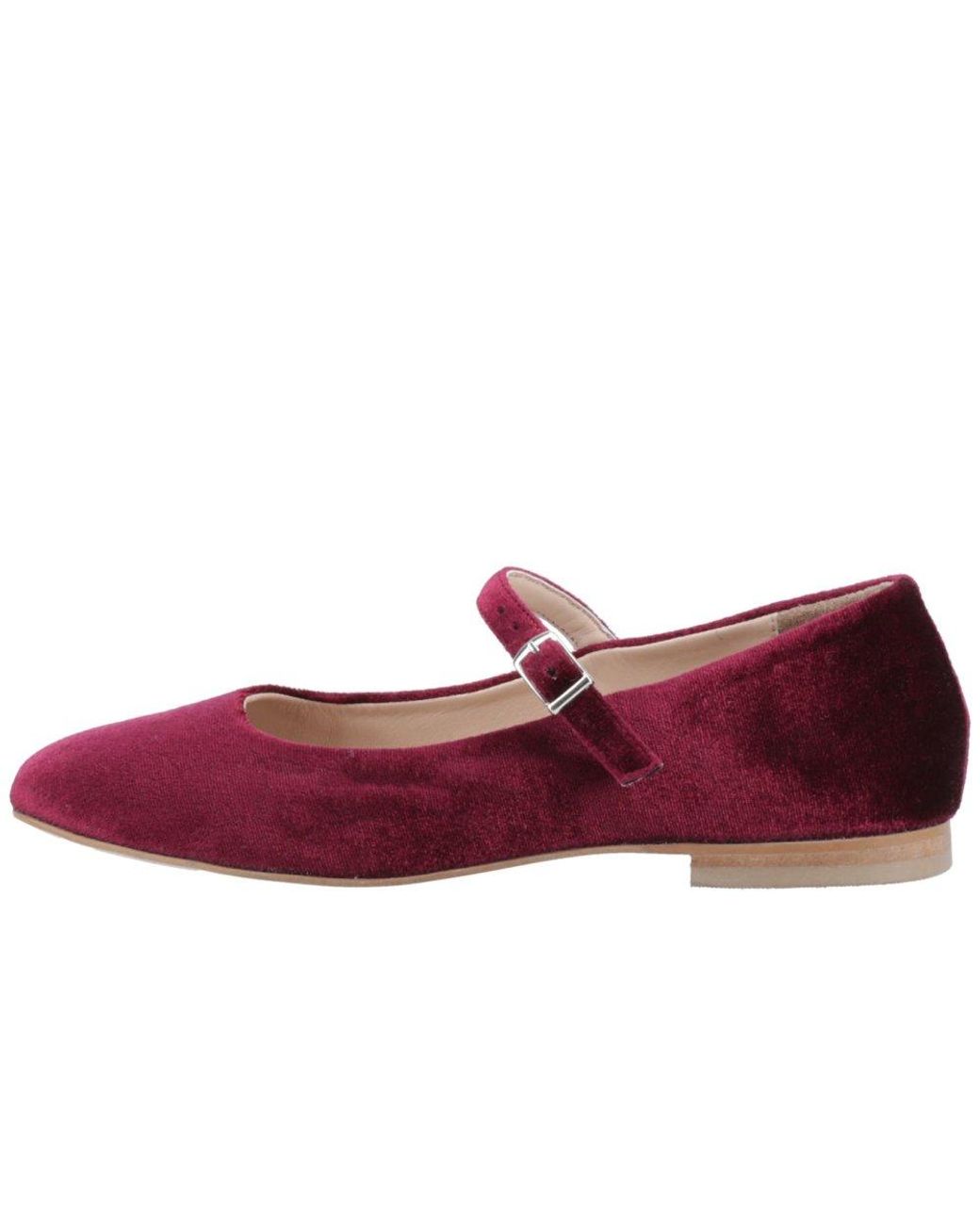 Hush Puppies Red Pasha Mary Jane Shoes