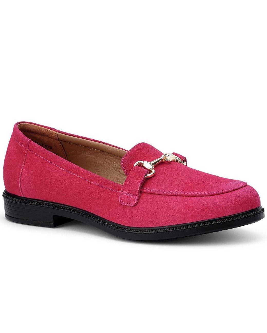 Hotter Red Clovelly Loafers