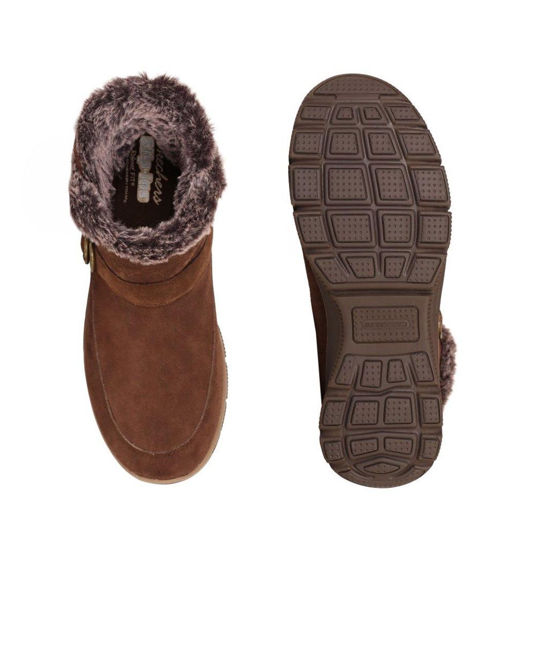 Skechers Brown Slip