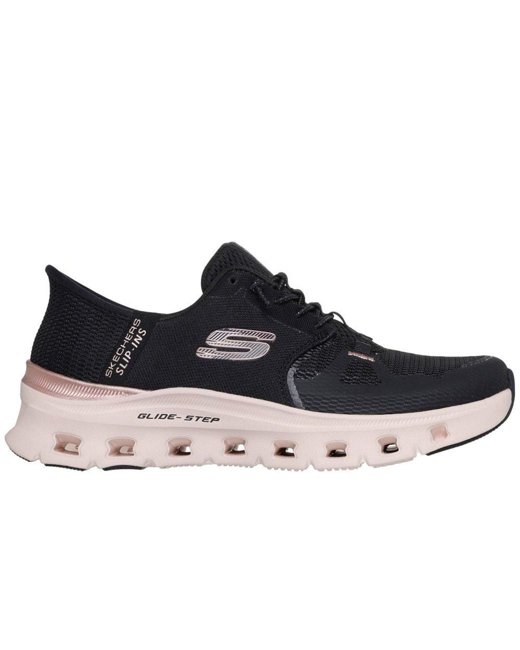 Skechers Black Glide-Step Pro Radiant Stride Trainers