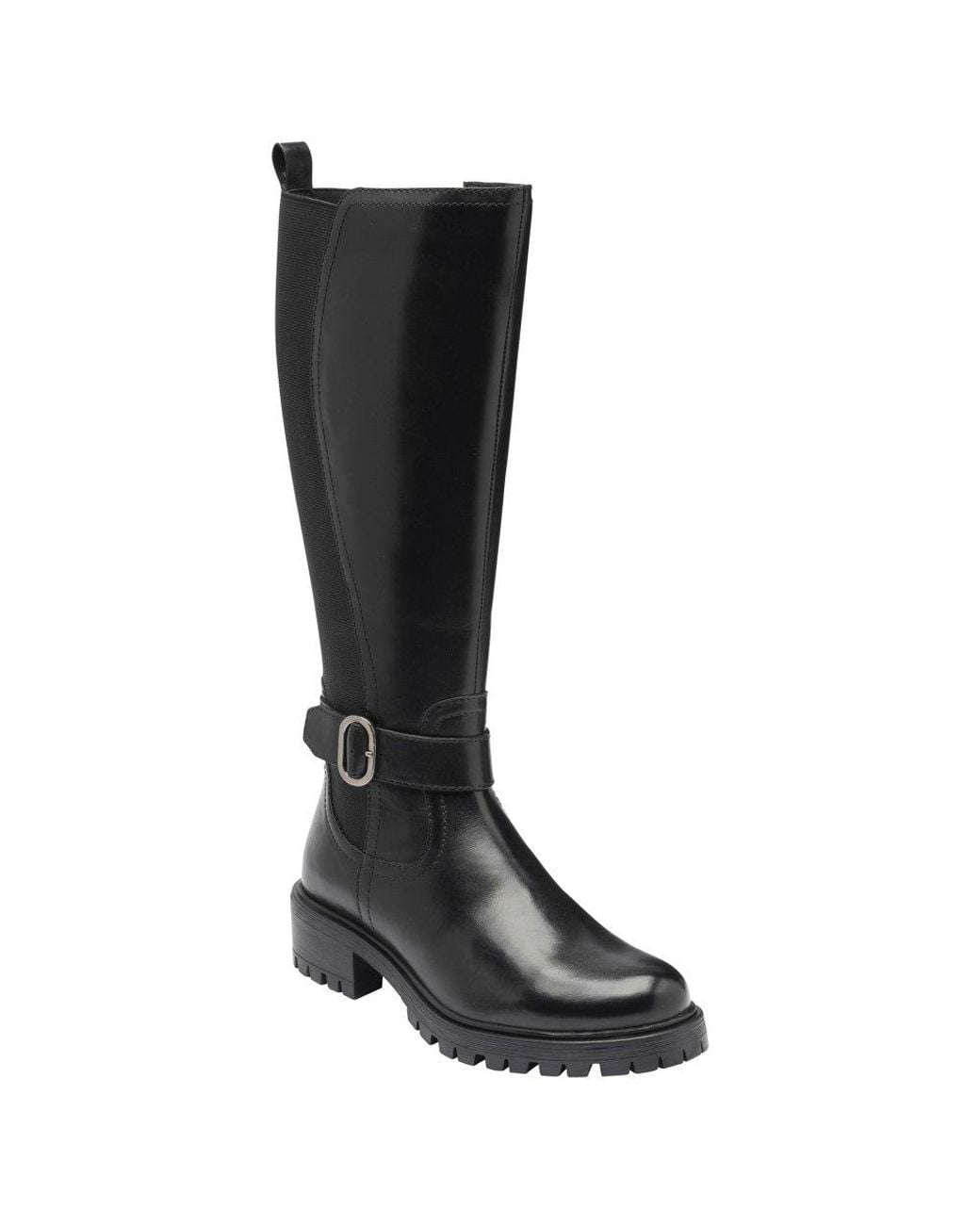 Lotus Black Tiber Knee High Boots