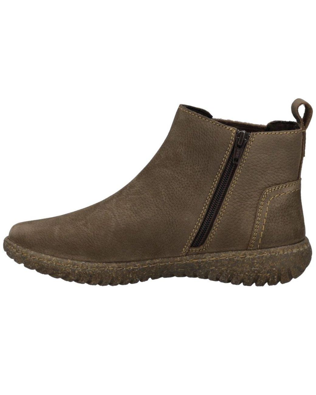 Josef Seibel Brown Angelina 01 Ankle Boots