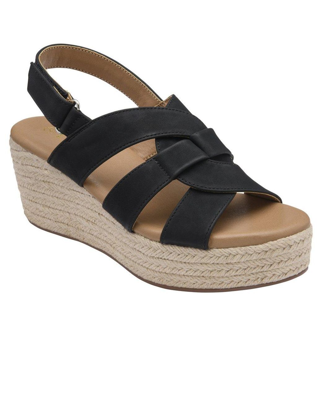 Lotus Blue Reina Wedge Sandals