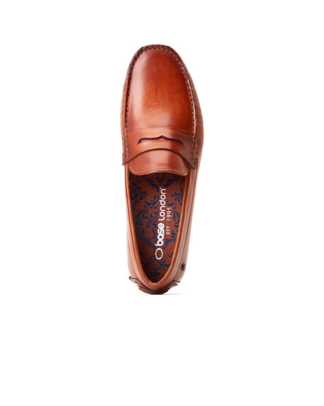 Base London Brown Collins Loafers for men