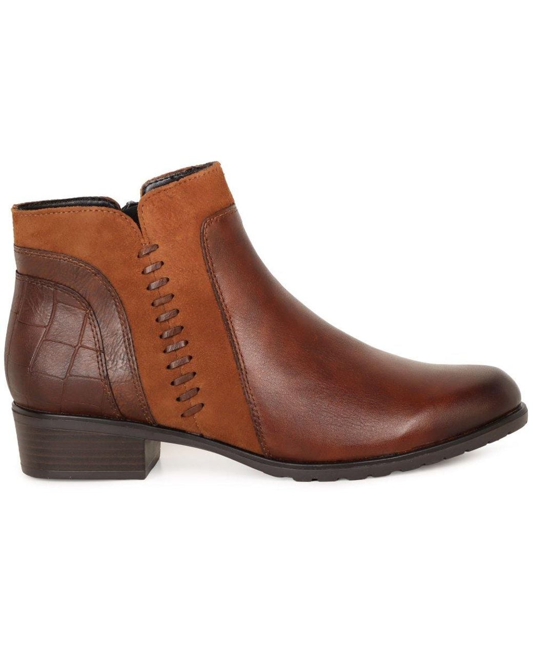 Remonte Brown Macy Ankle Boots