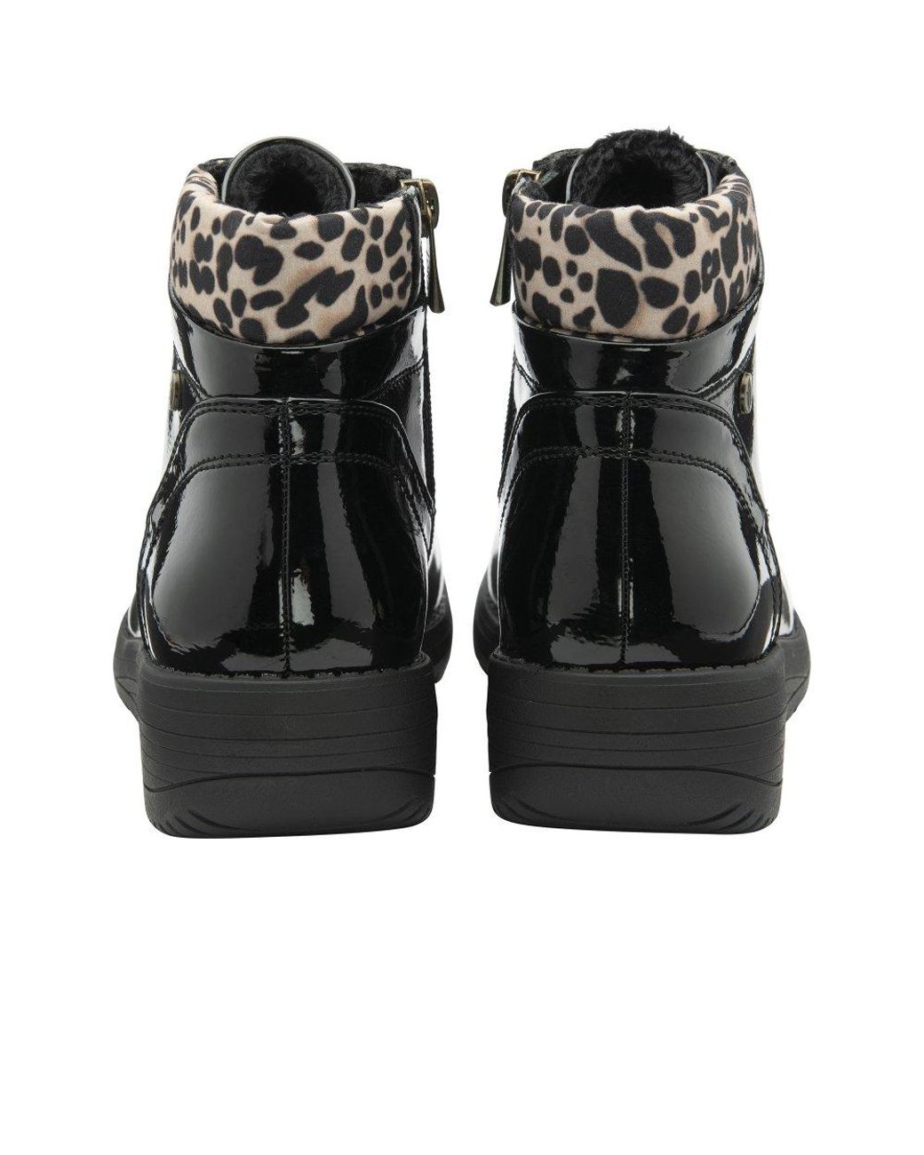 Lotus Black Abelia Ankle Boots