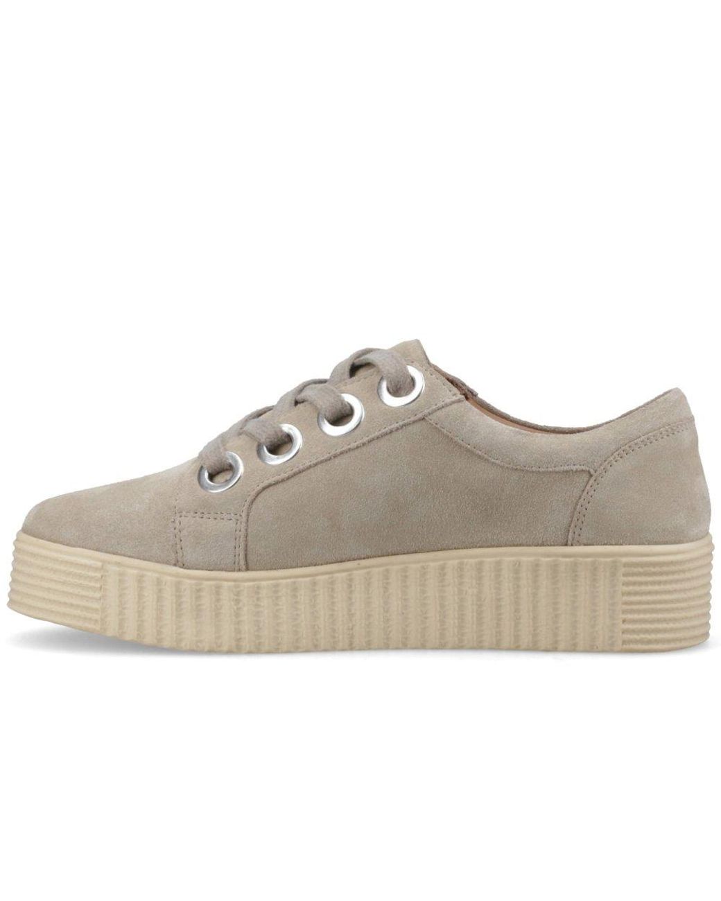 Hush Puppies White Tamsin Trainers