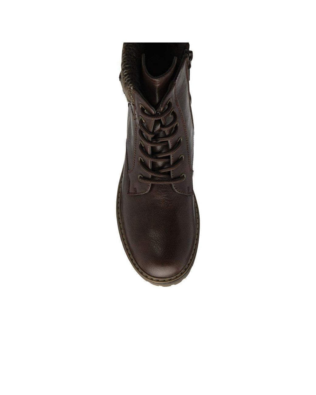 Lotus Brown Gretal Ankle Boots
