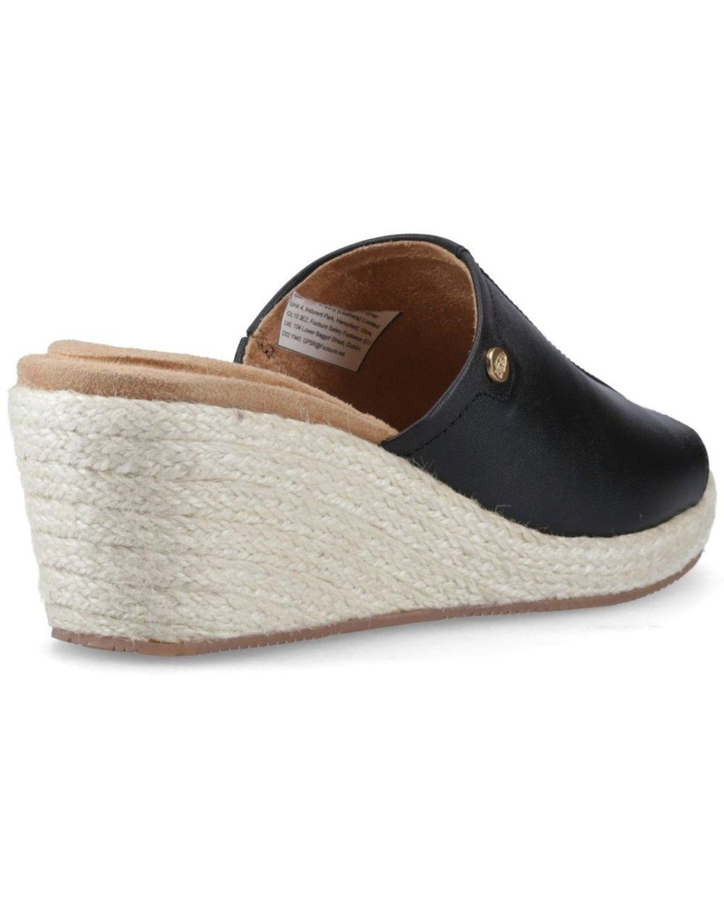 Hush Puppies Blue Willow Rattan Sandals