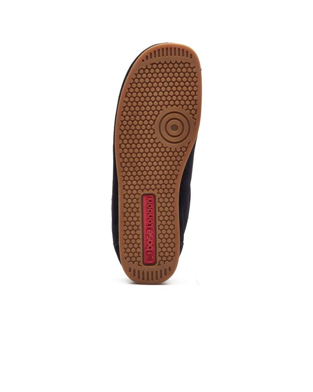 Base London Blue Koko Wallabe Shoes for men