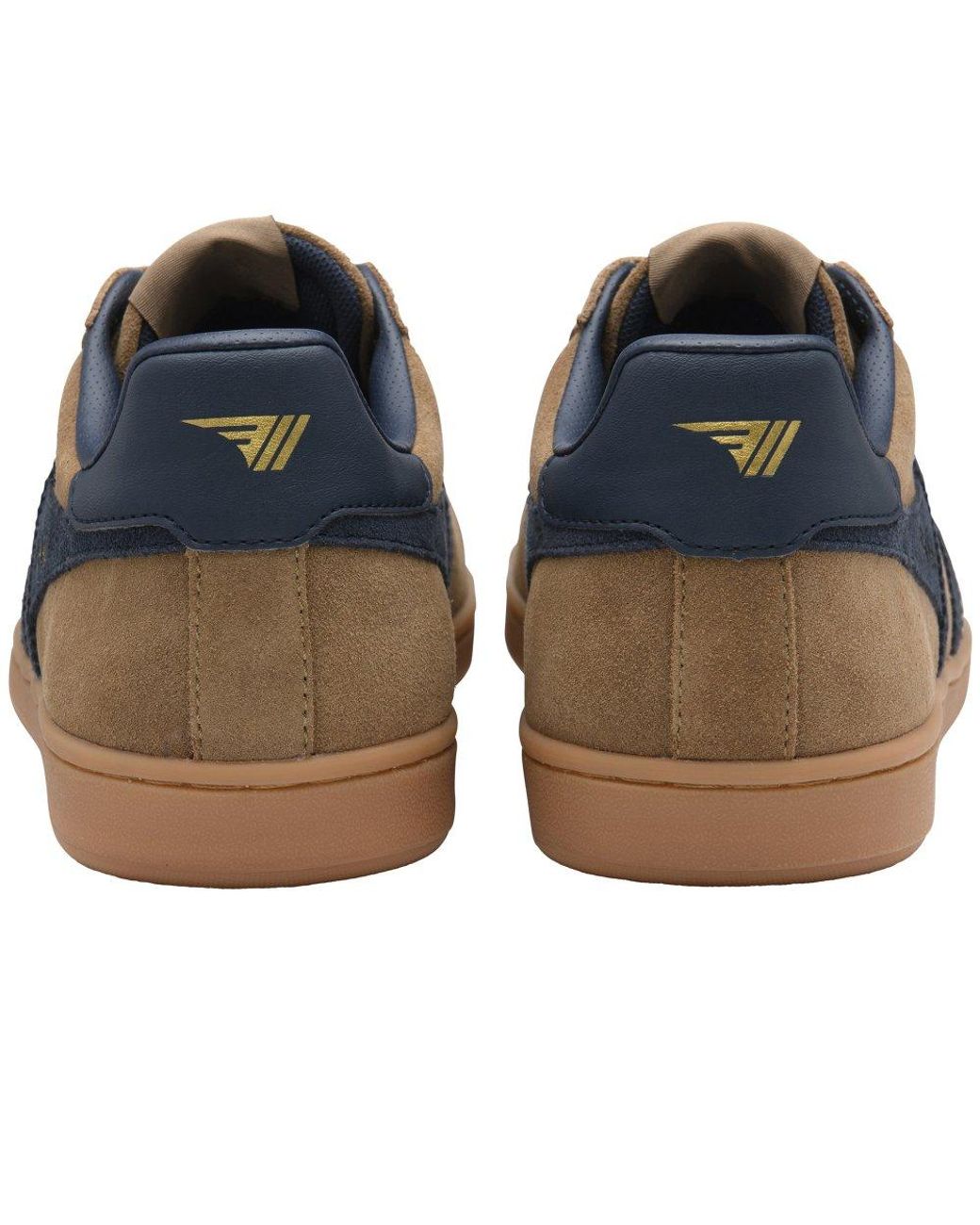 Gola Brown Equipe Ii Suede Trainers for men