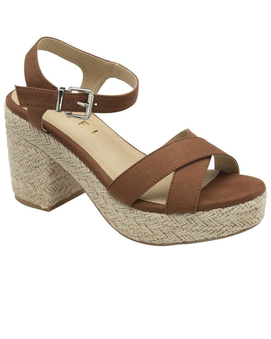 Ravel Brown Marston Heeled Sandals