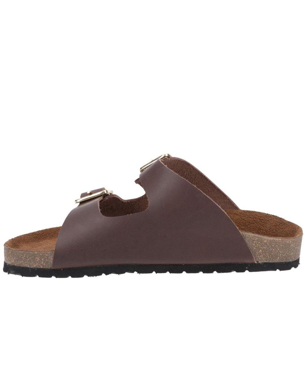 Cotswold Brown Lushill Ladies Mule