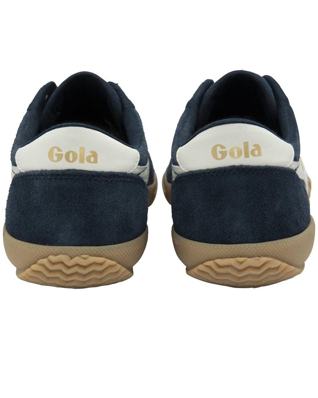 Gola Blue Badminton Suede Trainers for men