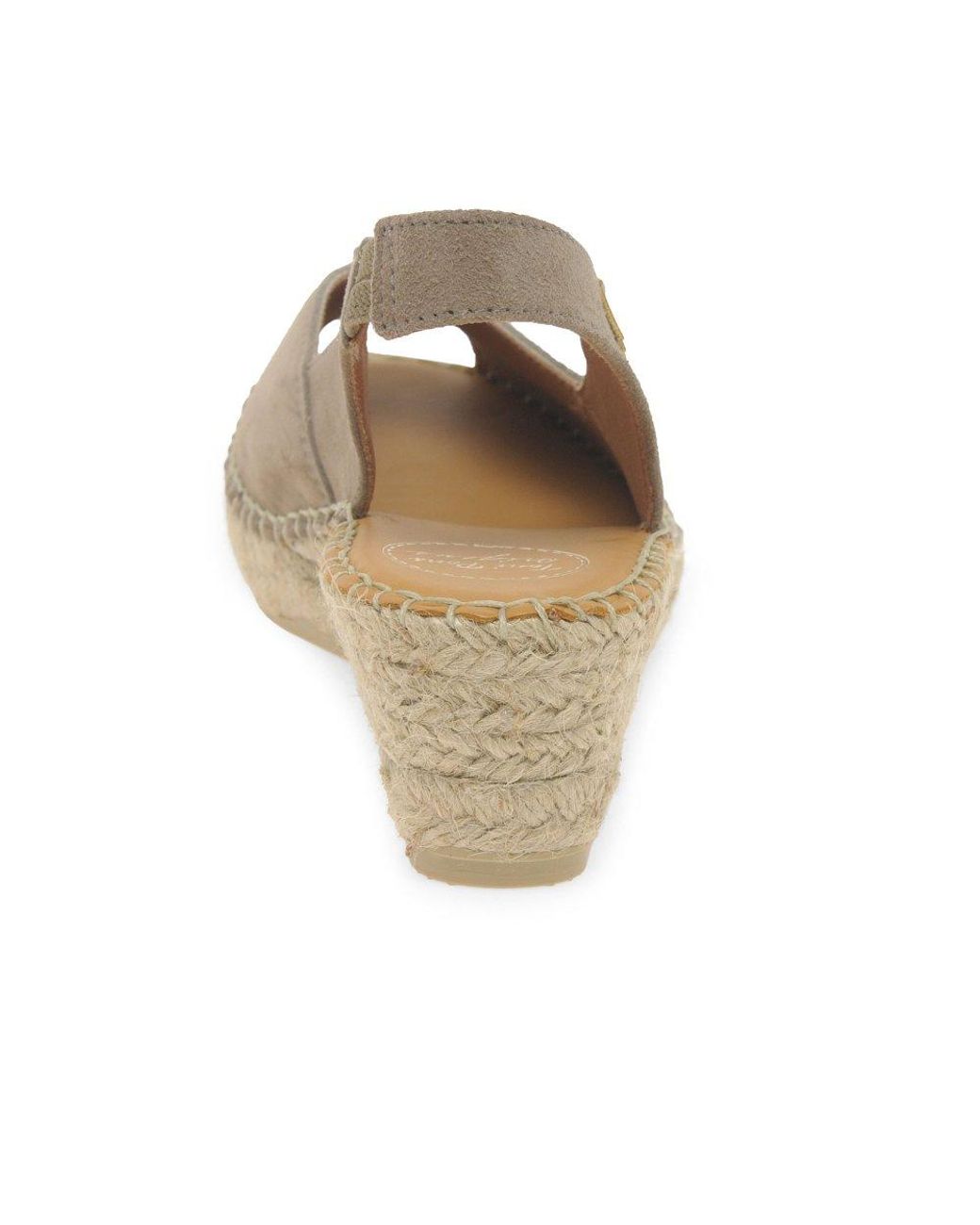 Toni Pons Gray Bernia Wedge Heel Espadrille Sandals