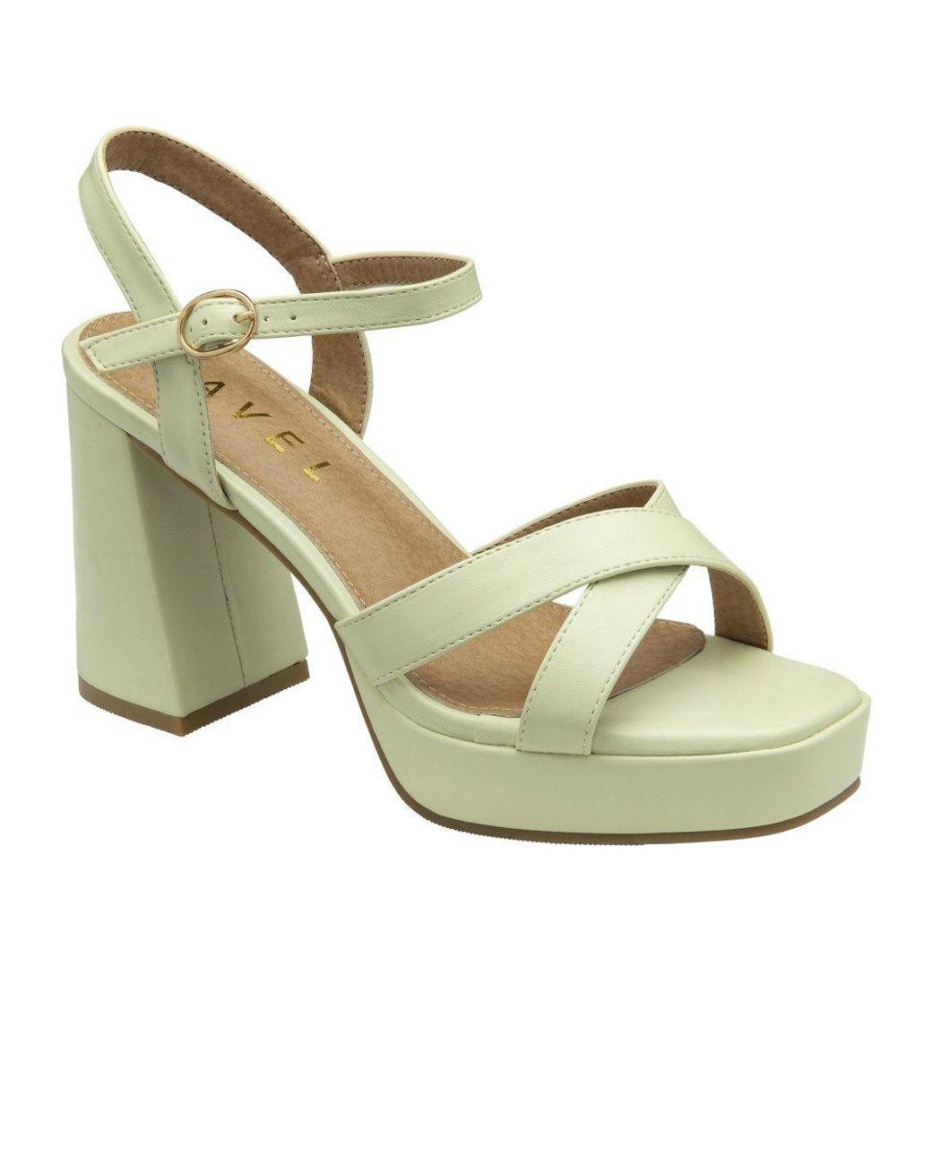 Ravel Metallic Farran Heeled Sandals