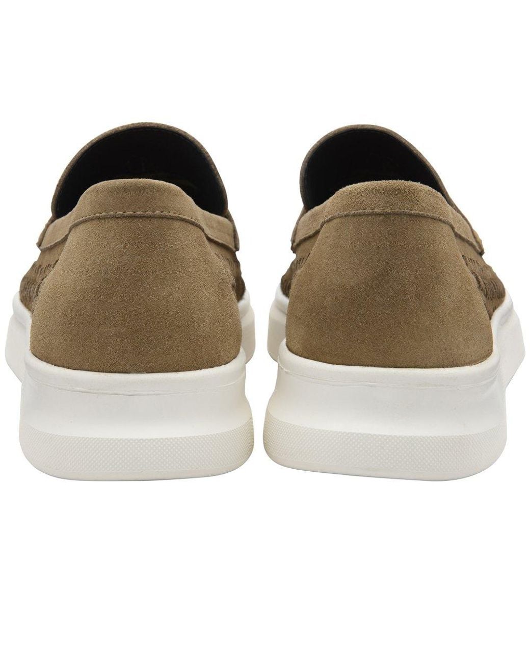 Frank Wright Brown Robson Penny Loafers for men