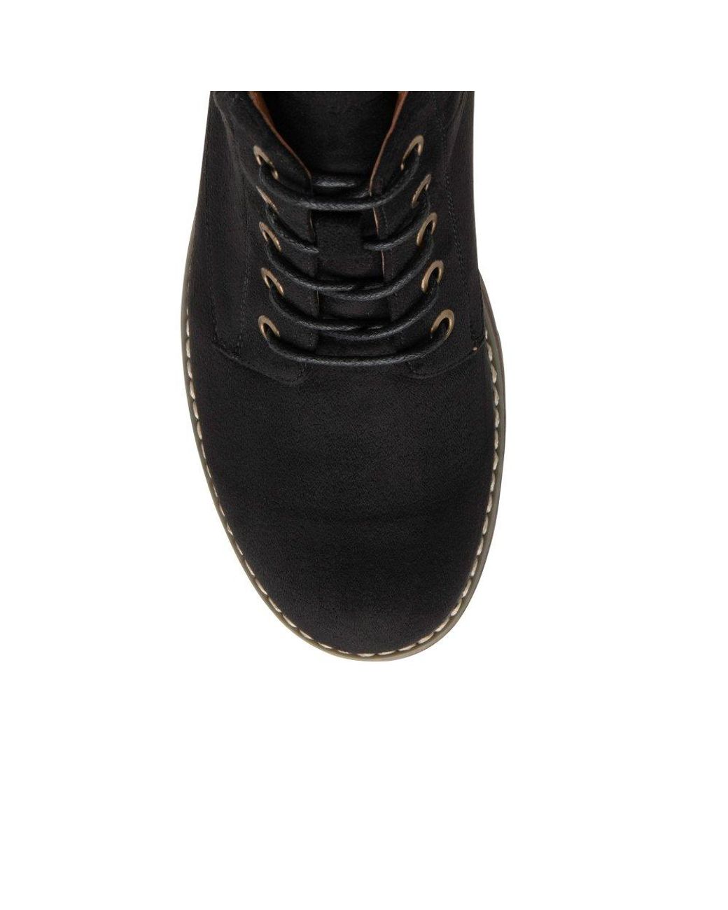 Lotus Black Cedar Ankle Boots