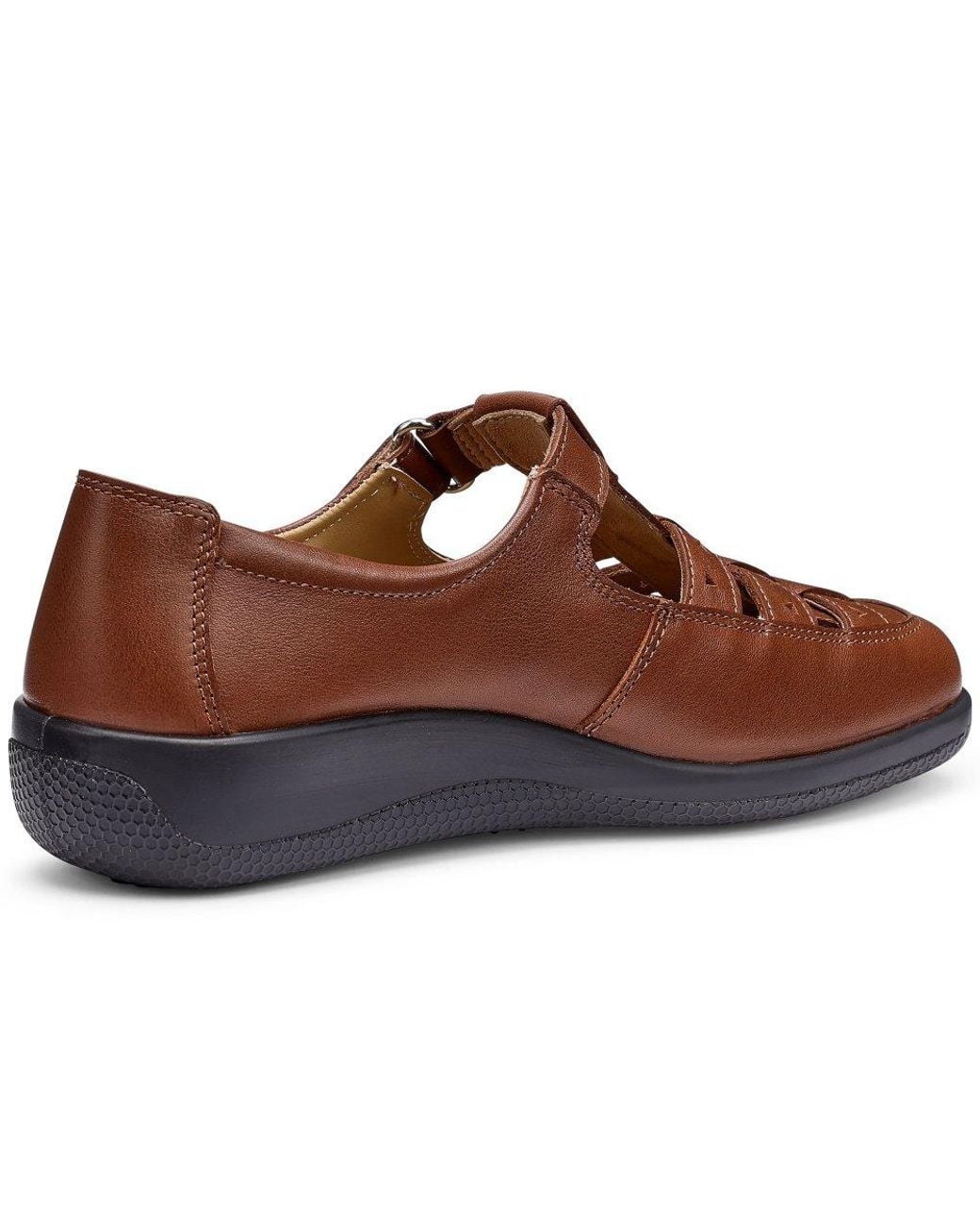 Hotter Brown Teagan Wide Fit Shoes
