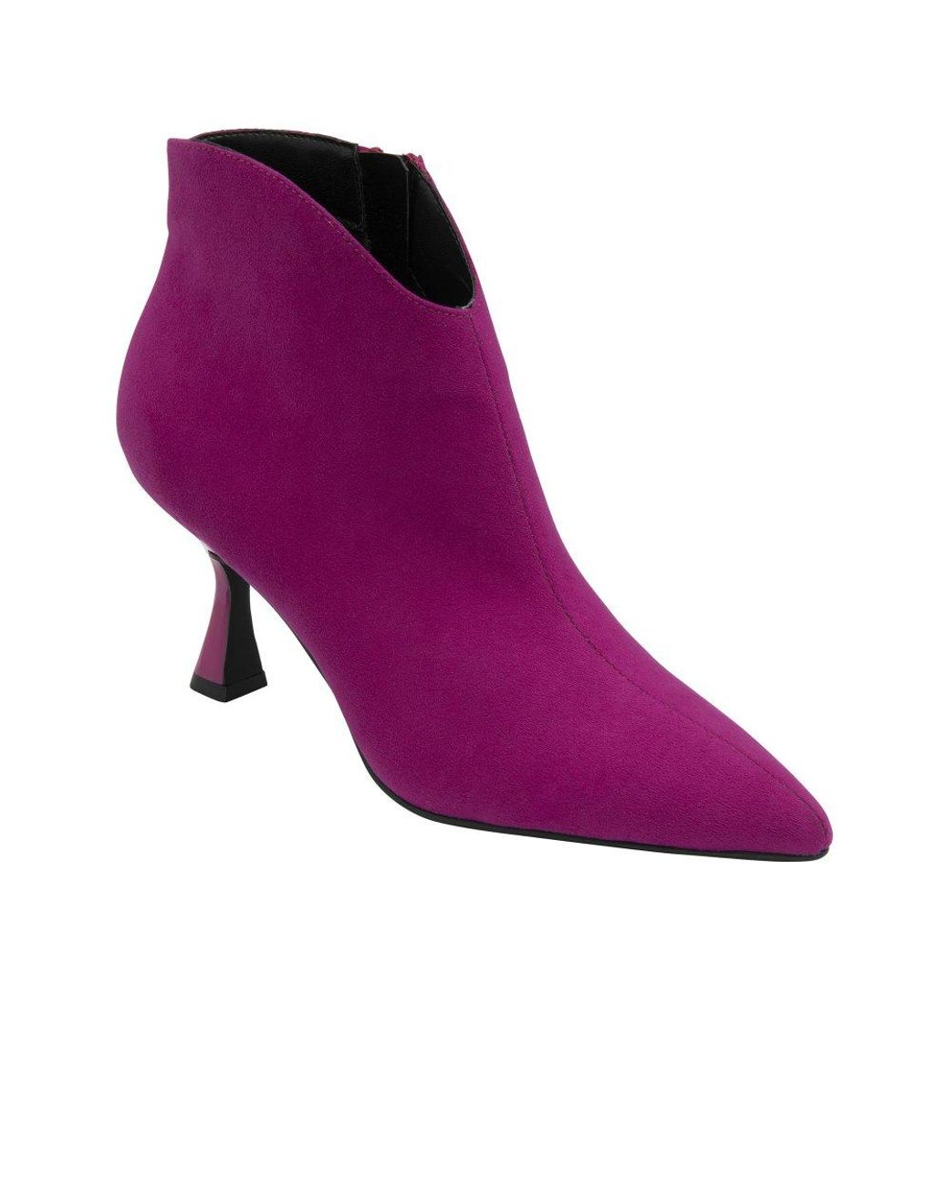 Lotus Purple Amelia Ankle Boots