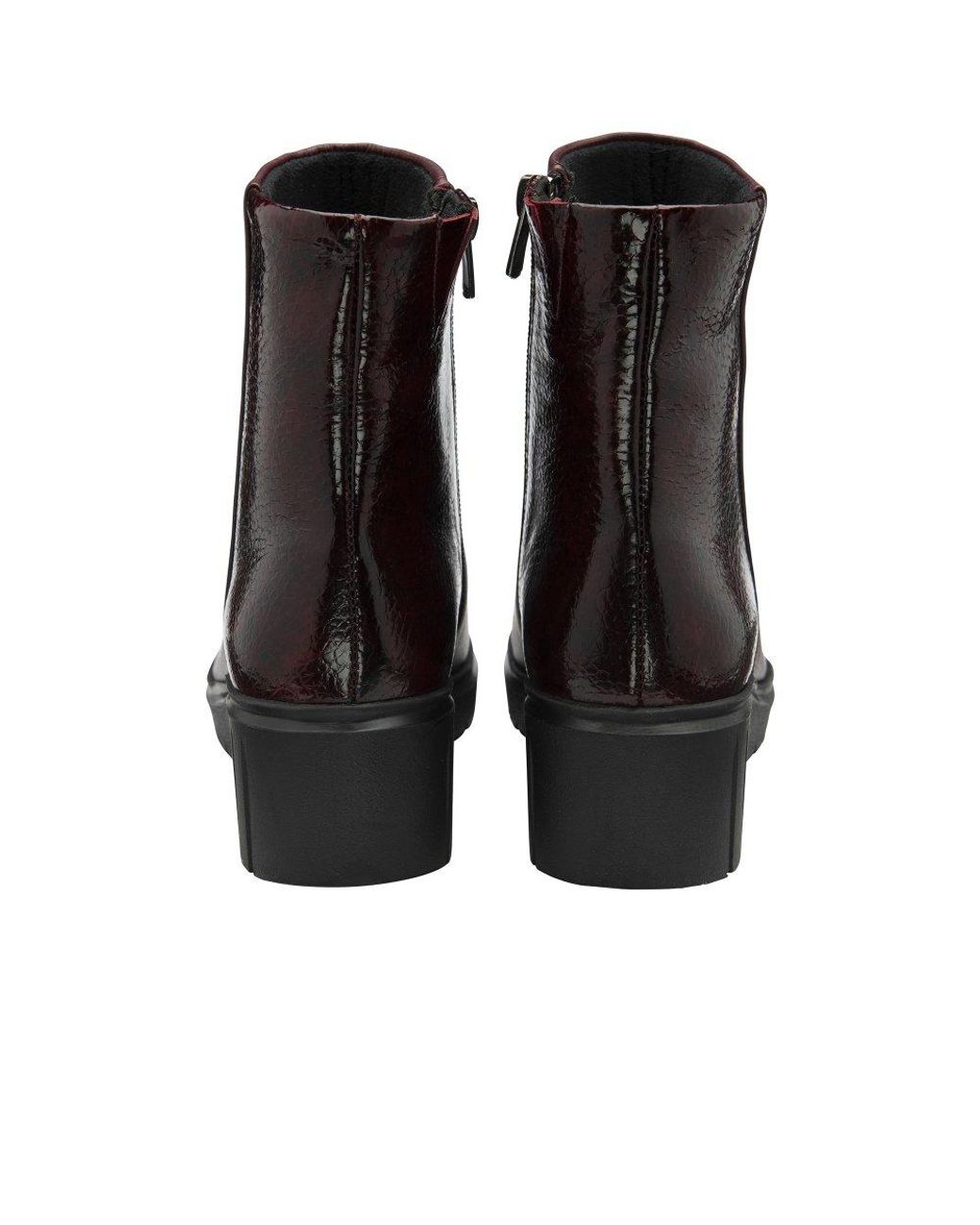 Lotus Brown Adlee Ankle Boots