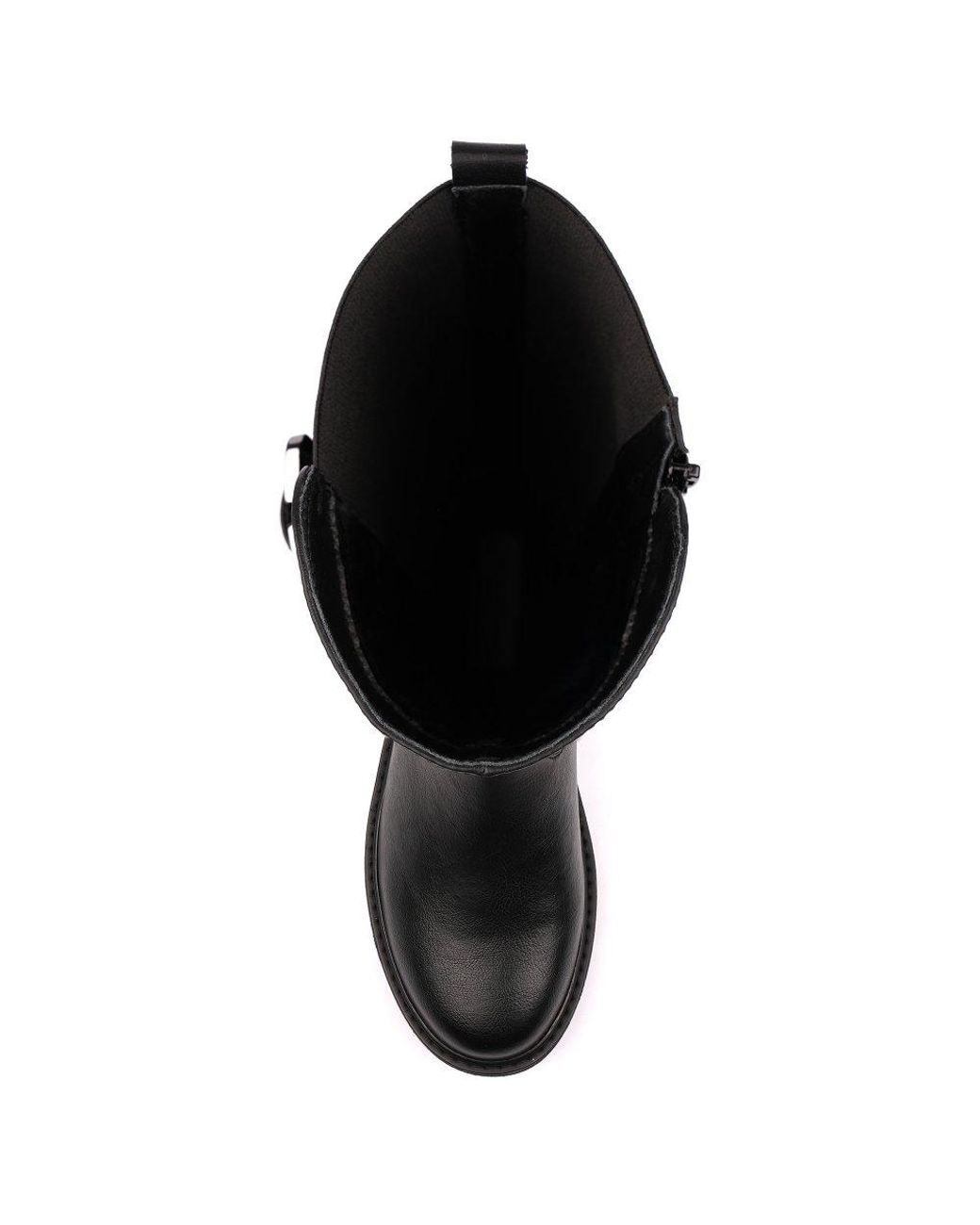 Lunar Black Devon Knee High Boots