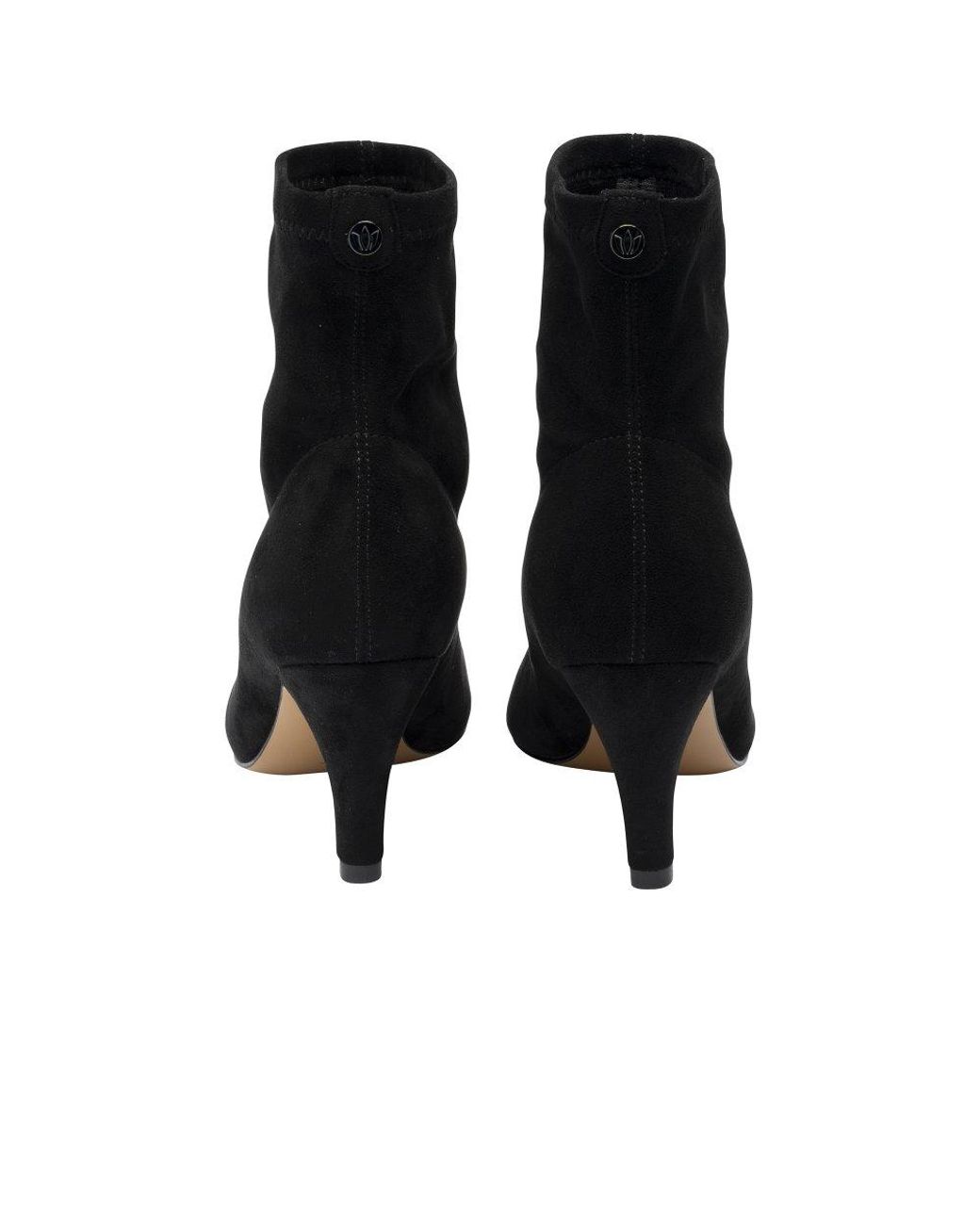 Lotus Black Tori Ankle Boots