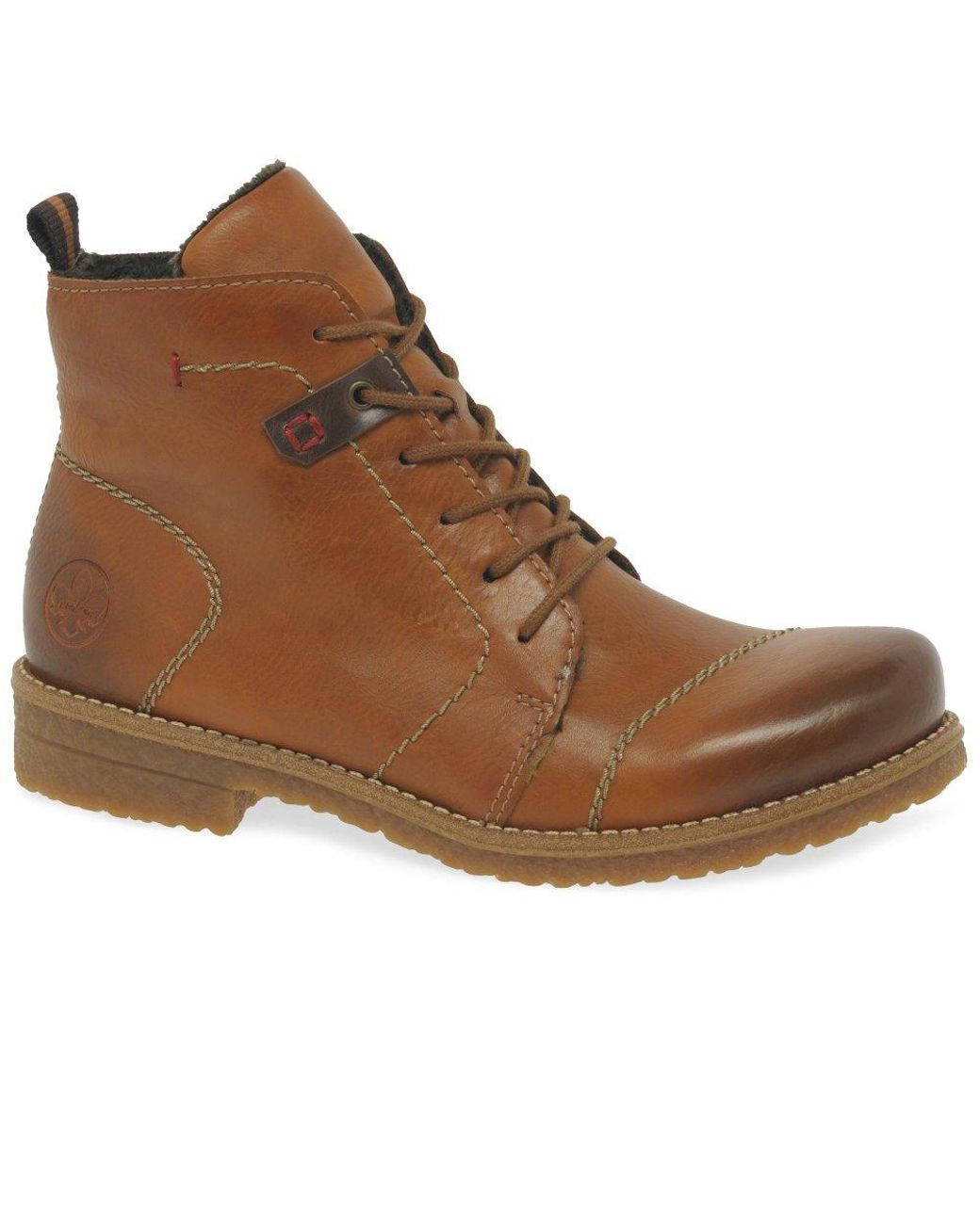 Rieker Brown Guide Ankle Boots