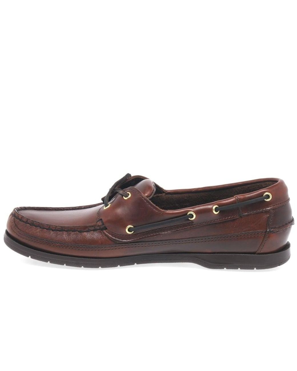Sebago Leather Schooner Brown Oiled 