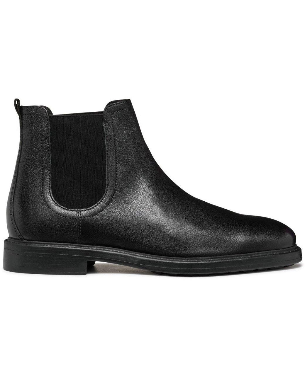 Geox Black U Tiberio A Boots for men