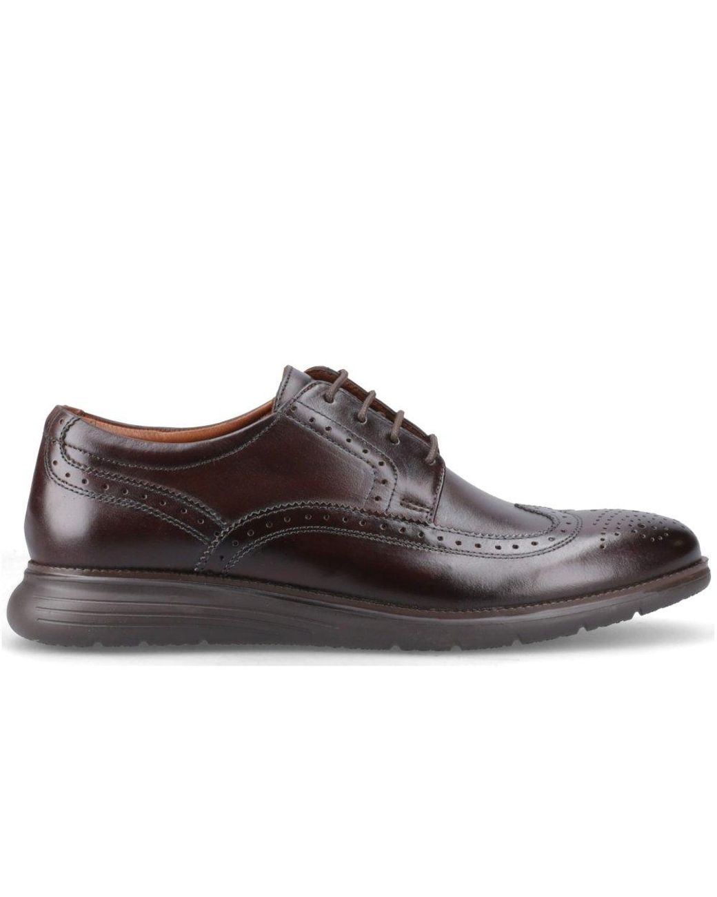 Base London Brown Flight 25 Brogue for men