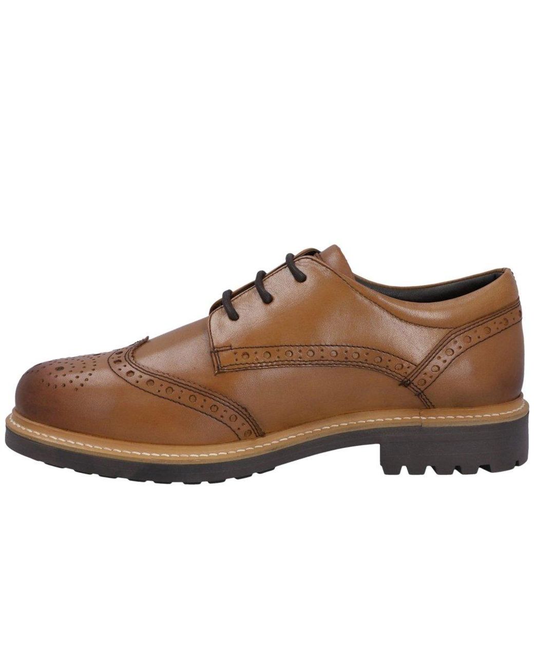 Hunter Brown Cawdor Brogue Gibson Shoes for men