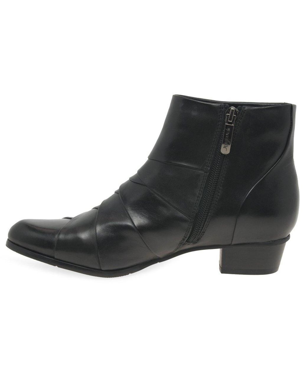 Regarde Le Ciel Black Stefany 172 Ankle Boots